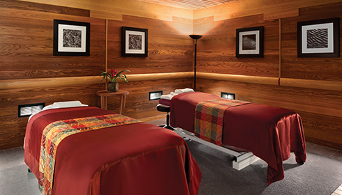 Salle de massage du spa