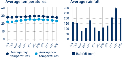 Jamaica Rainfall Chart