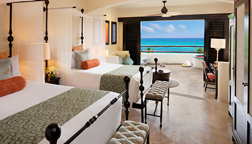 preferred club riviera cancun maroma secrets beach suite junior ocean doubles westjet miami travelplanners