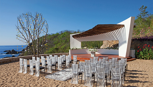 huatulco secrets spa resort wedding westjet facilities