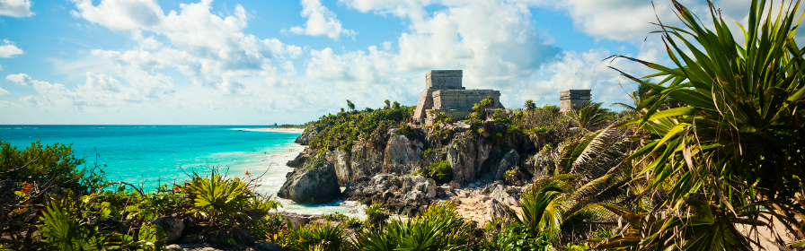 Tulum ruins in Mexico 