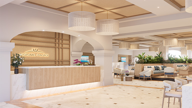 Reception render 