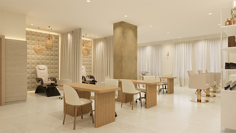 Beauty Salon render