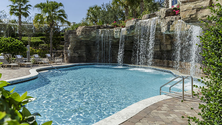 Grotto Pool Waterfall