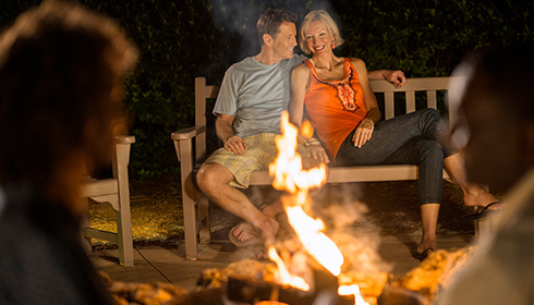 Campfire on de' Bayou