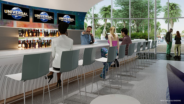 Lobby Bar - artist rendering