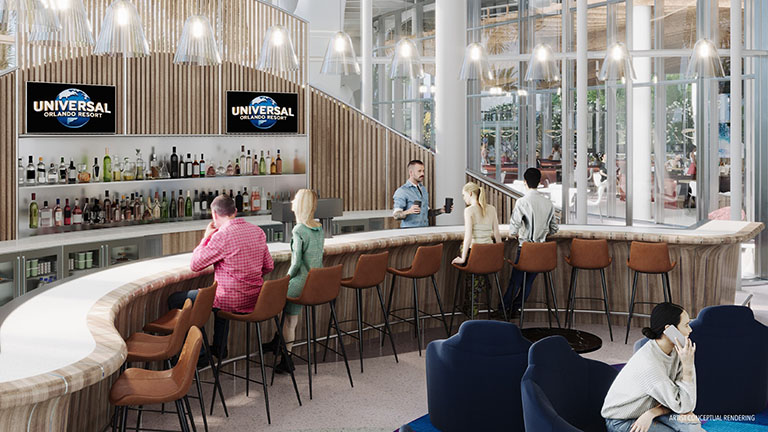 Lobby Bar - artist rendering