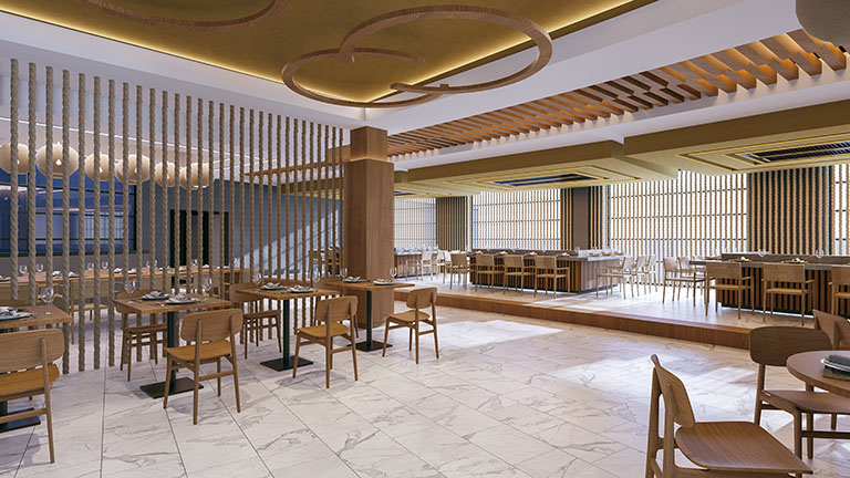 Nokyo restaurant - artist rendering