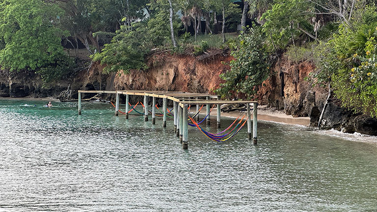 Overwater hammocks