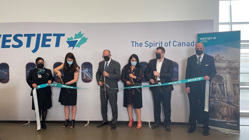 PAX - History in the making: WestJet celebrates inaugural flight from  Calgary to Tokyo