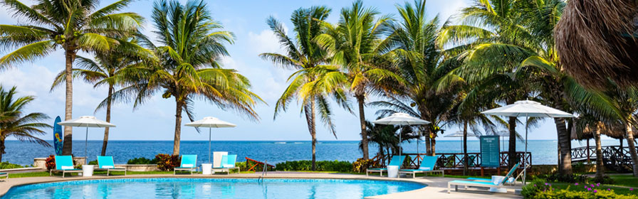 Vue de la piscine au Margaritaville Island Reserve Riviera Cancun