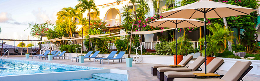 View of pool at Ocean Point Resort & Spa