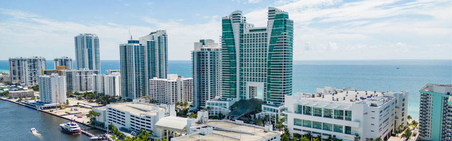 Exterior view of The Diplomat Beach Resort