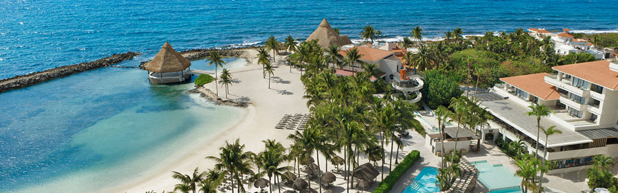 Aerial view of Dreams Aventuras Riviera Maya